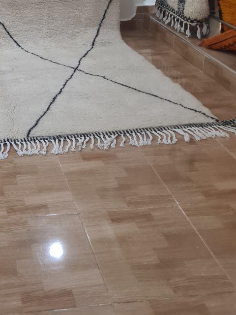 White Zikam Marokkaans handgemaakt tapijt-1466.jpg